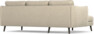 Madison Lux - 2-sits soffa med schäslong vänster - Beige