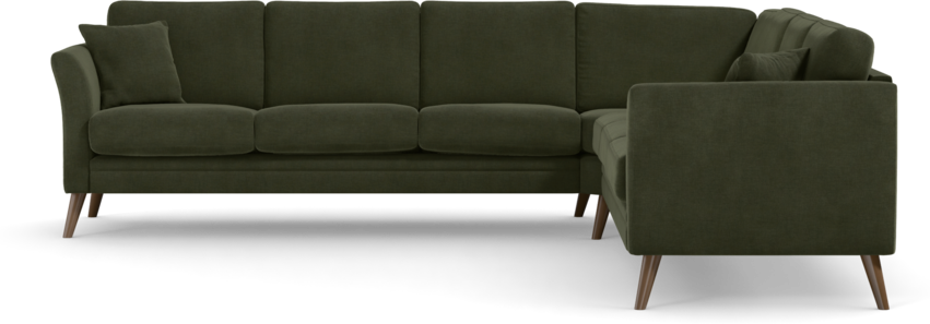 Eden - Hörnsoffa 3+3 - Grön