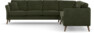 Eden - Hörnsoffa 3+3 - Grön