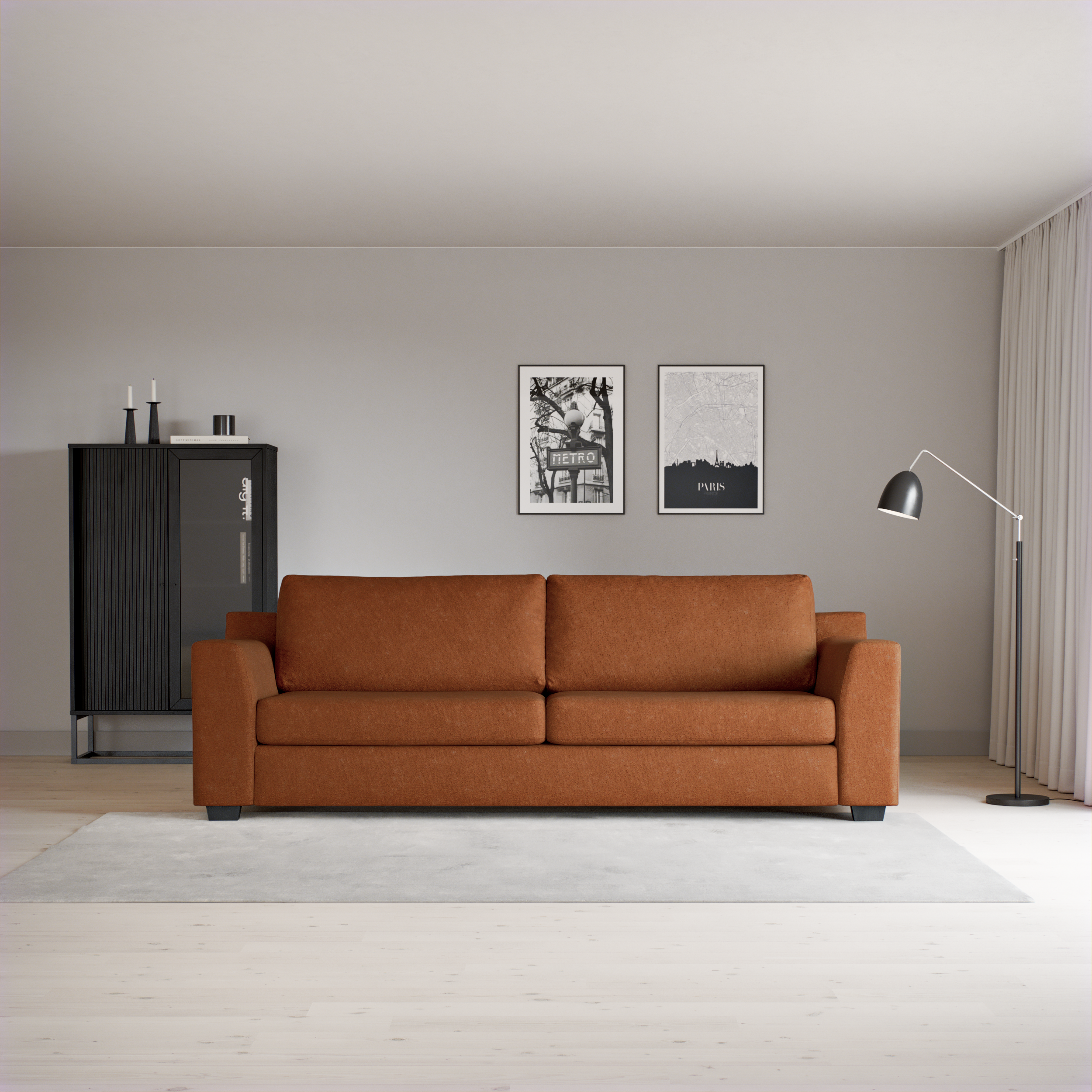 Friday, 3-sits soffa