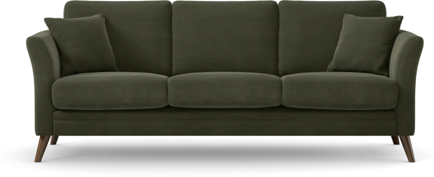 Eden - 3-sits soffa - Grön