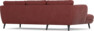 Madison Lux - 2-sits soffa med schäslong vänster - Rosa