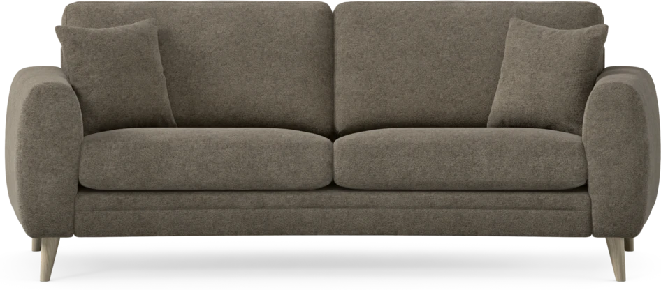 Eden - 2,5-sits soffa svängd - Brun
