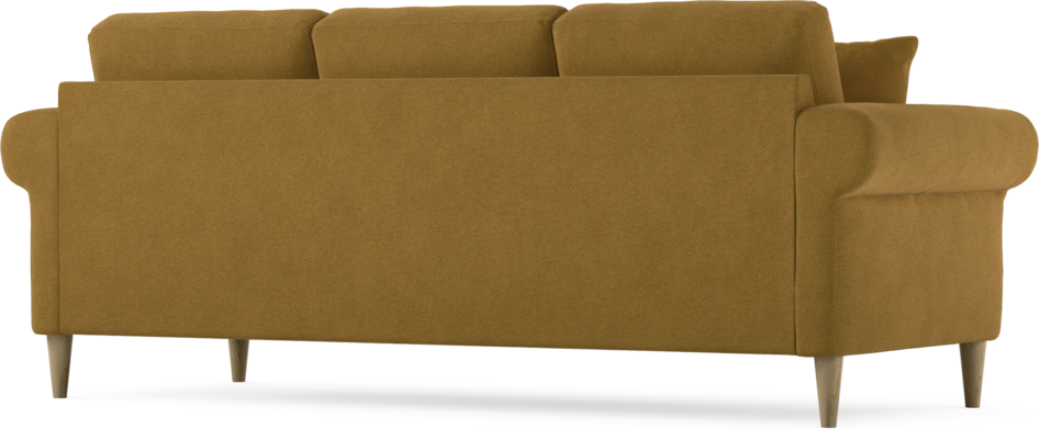 Eden - 3-sits soffa - Gul