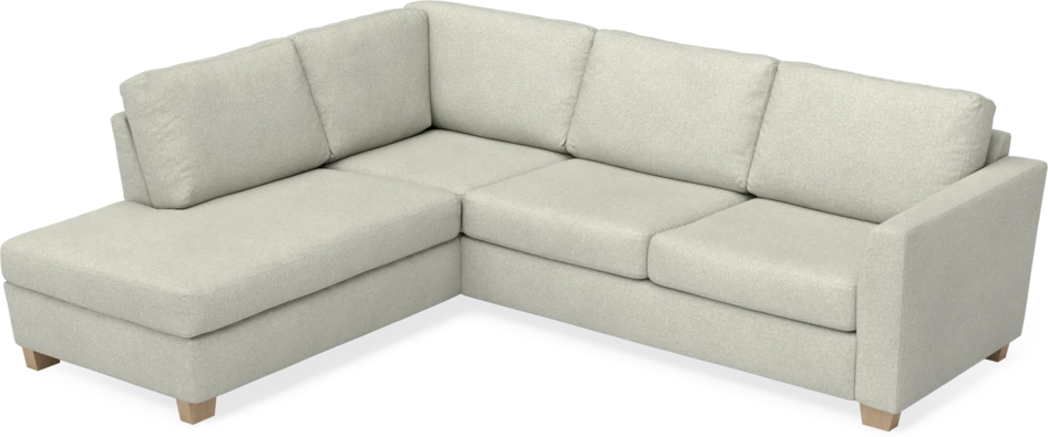 Friday - 2,5-sits soffa med divan vänster - Beige
