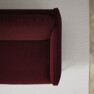 Madison Lux - 2-sits soffa med schäslong vänster - Röd