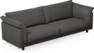 Cherrie - 4-sits soffa, fast klädsel - Grå