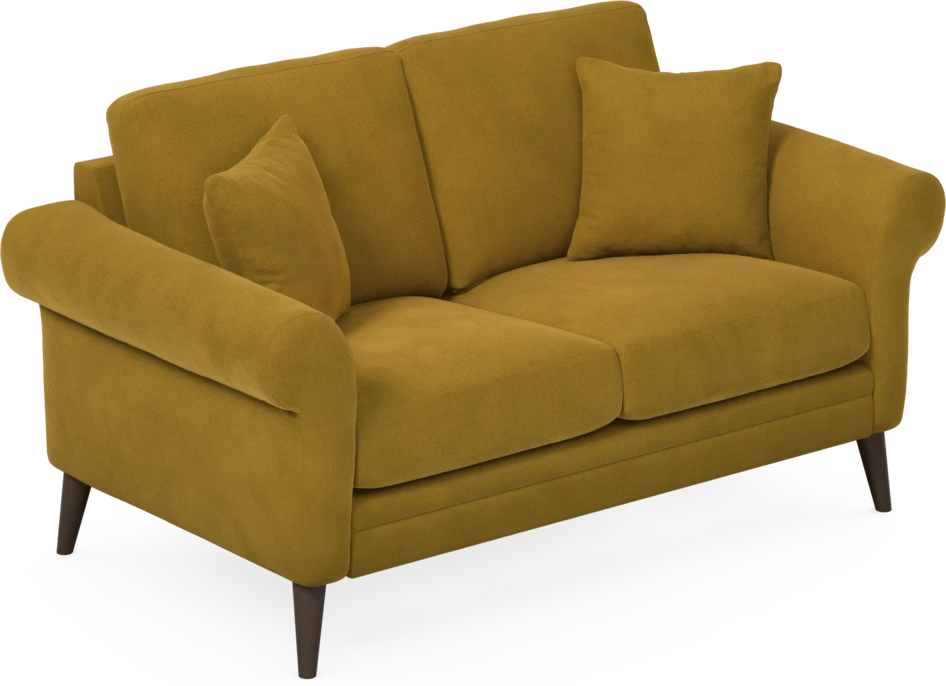 Eden - 2-sits soffa - Gul