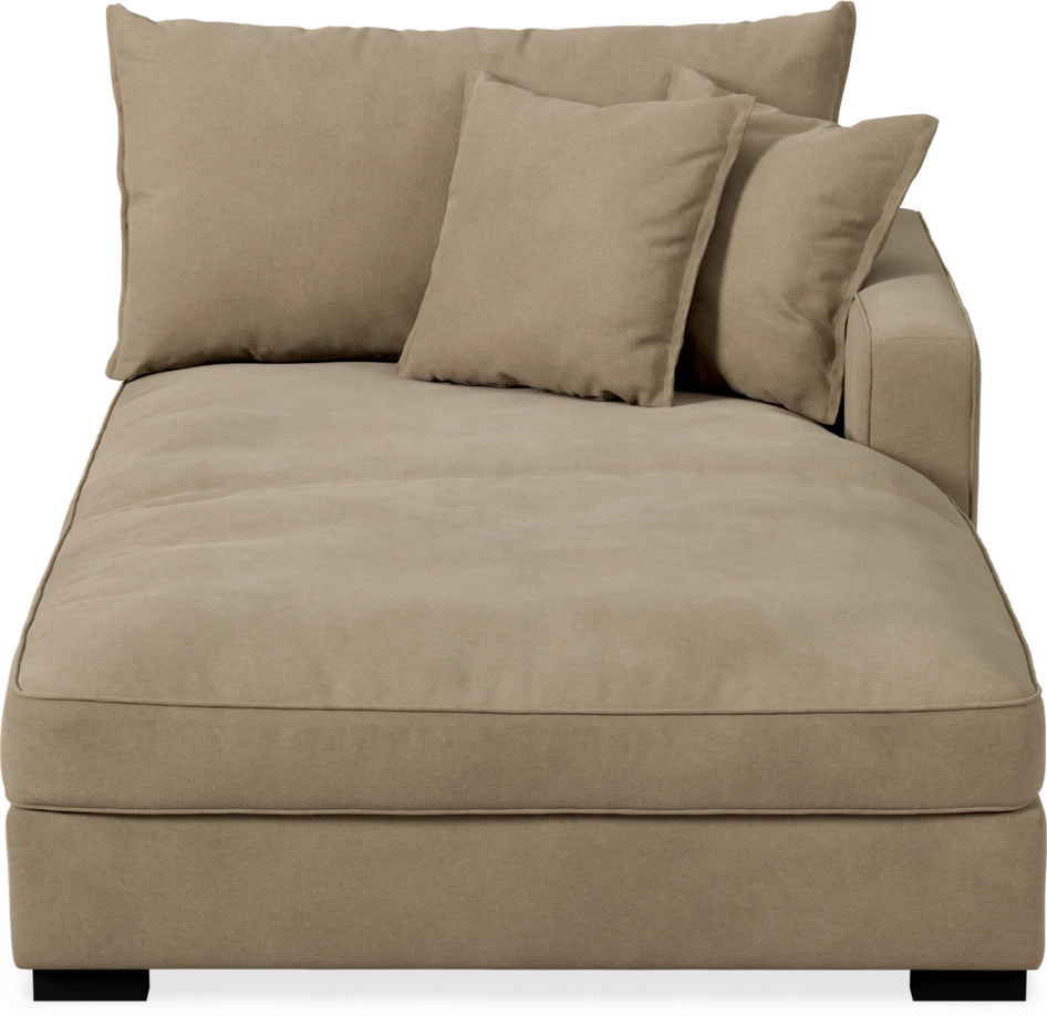 Rossi - Schäslong höger - Beige