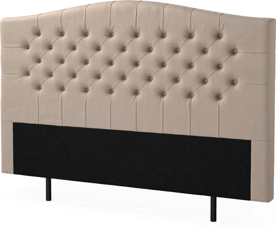 New York välvd - Sänggavel, 90-210 cm - Beige