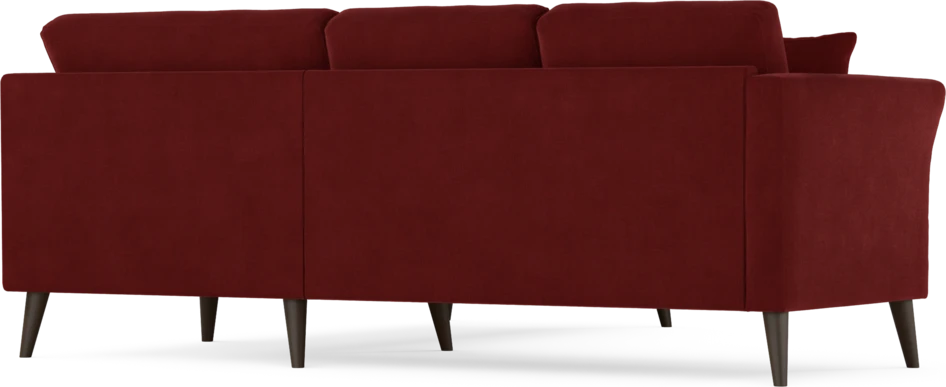 Eden - Hörnsoffa, 2+2-sits - Röd