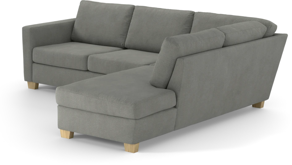 Friday - 2,5-sits soffa med divan höger - Grå