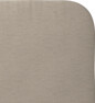 Delux Rundad - Sänggavel, 90-210 cm - Beige