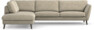 Madison - 3-sits soffa med divan vänster - Beige