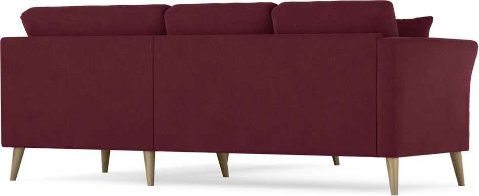 Eden - Hörnsoffa, 2+2-sits - Röd