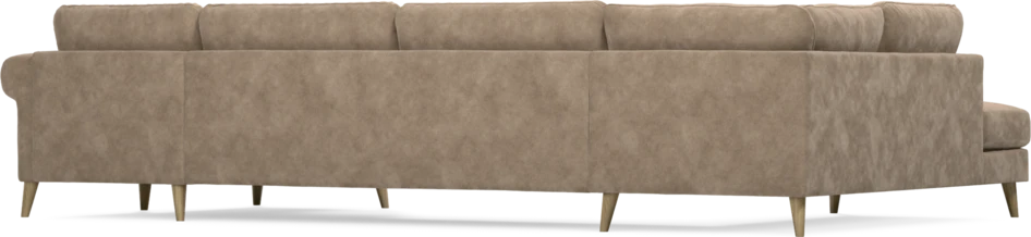 Bridge - 3-sits soffa med divan vänster och schäslong höger - Beige