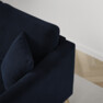 Eden - 2,5-sits soffa svängd - Blå