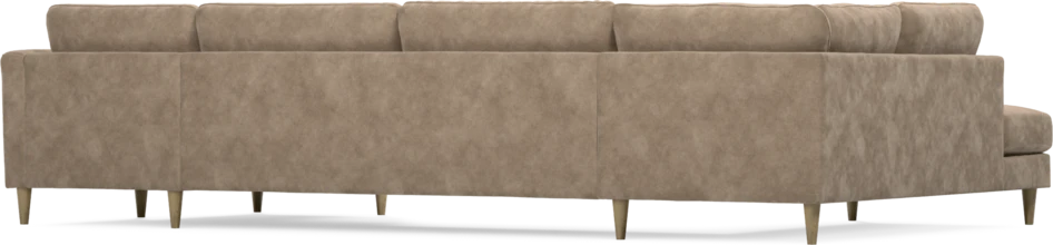 Bridge - 3-sits soffa med divan vänster och schäslong höger - Beige
