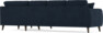 Eden - Hörnsoffa, 3+1-sits - Blå