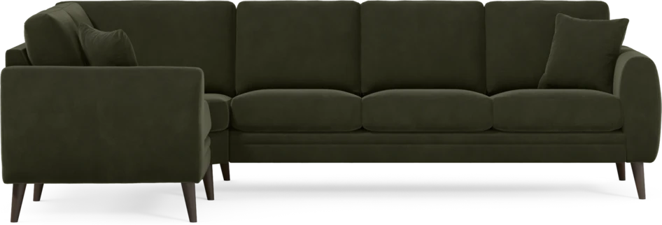 Eden - Hörnsoffa, 1+3-sits - Grön