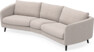 Madison - 3-sits soffa svängd, 90 cm - Beige