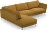 Madison - 3-sits soffa med divan vänster - Gul