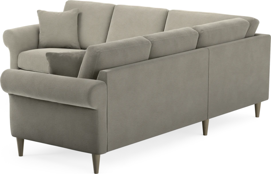 Eden - Hörnsoffa, 2+2-sits - Brun