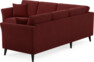 Eden - Hörnsoffa, 2+2-sits - Röd