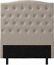 Delux Välvd - Sänggavel, 90-210 cm - Beige