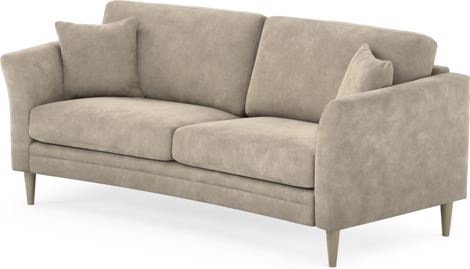 Eden - 2,5-sits soffa svängd - Beige