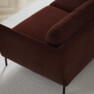 Madison - 2-sits soffa med schäslong höger - Orange