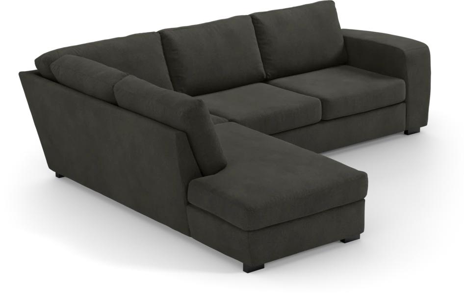 Friday - 2,5-sits soffa med divan vänster - Grå