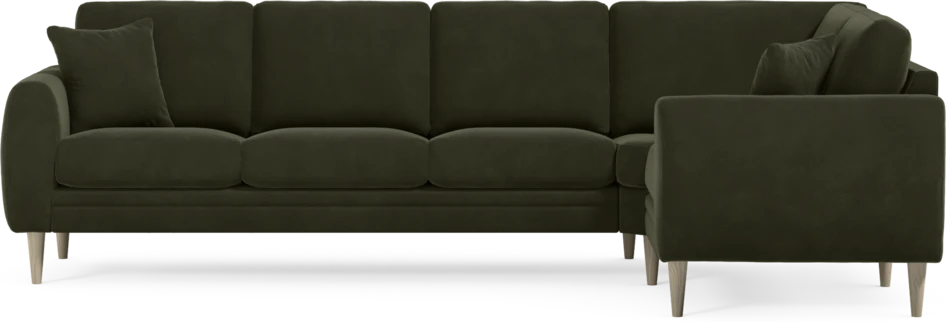 Eden - Hörnsoffa, 3+1-sits - Grön