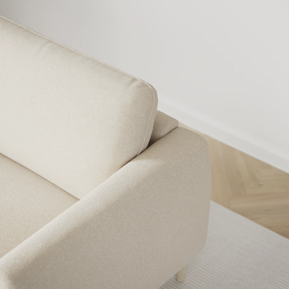 Bridge - Hörnsoffa, 2+2-sits - Beige