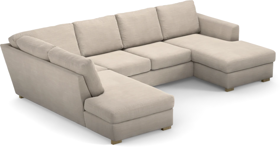 Friday - 3-sits soffa med divan vänster och schäslong höger - Beige