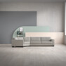 Nevada - 3-sits soffa med cosy hörn vänster - Beige