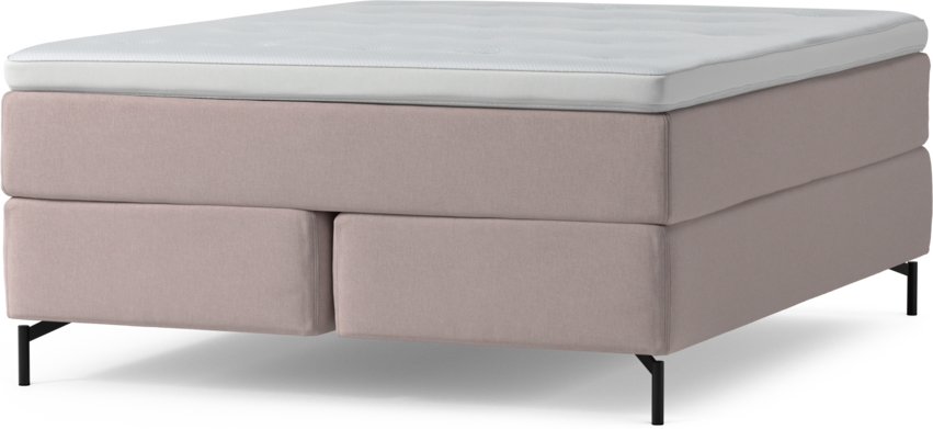 Delux Exclusive - Kontinentalsäng, dubbelsäng med bäddmadrass och sängben