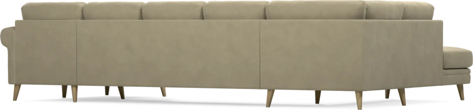 Eden - 3-sits soffa med divan vänster och schäslong höger - Beige