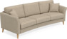 Eden - 3-sits svängd - Beige