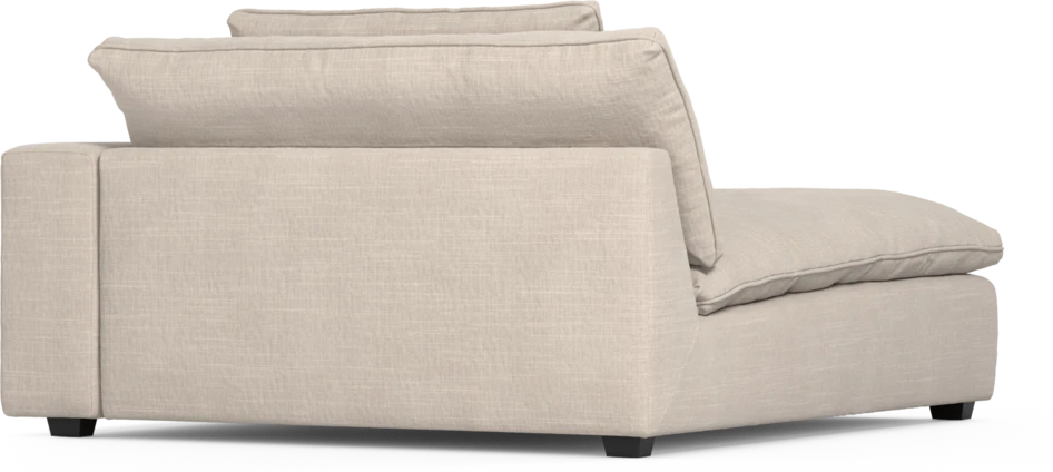 Bellora - Schäslong XL med armstöd höger - Beige