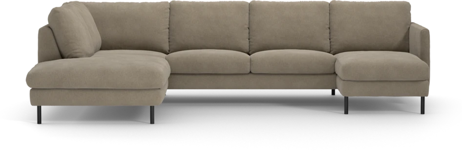 Madison - 2-sits soffa med divan vänster och schäslong höger - Beige
