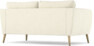 County - 2-sits soffa - Vit