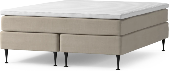 Roma Family, Kontinentalsäng, dubbelsäng med bäddmadrass och sängben, B 160-180