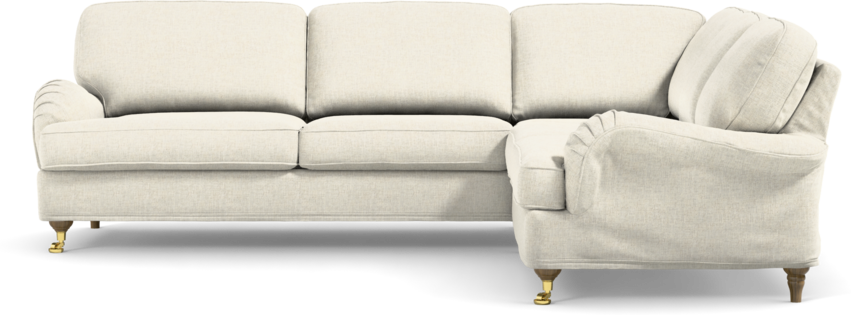 Oxford - Hörnsoffa 2,5+2-sits - Vit