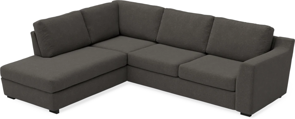 Friday - 2,5-sits soffa med divan vänster - Grå