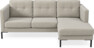 Rio - 3-sits soffa med schäslong höger - Beige
