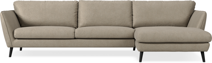 Madison Lux - 3-sits soffa med schäslong höger - Beige