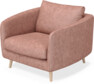 Madison Lux - Fåtölj, 70 cm - Röd