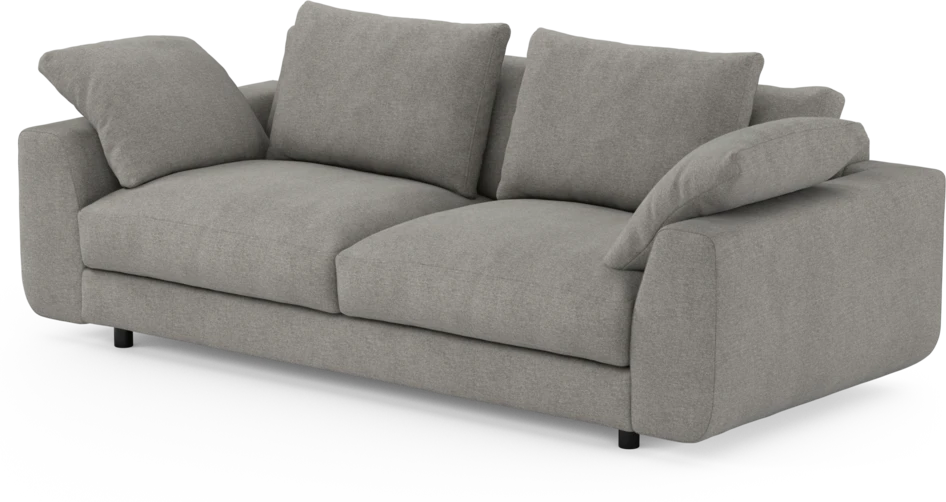 Amie - 3-sits soffa - Grå