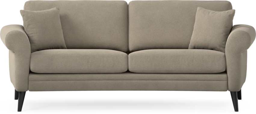 Eden - 2,5-sits soffa svängd - Beige